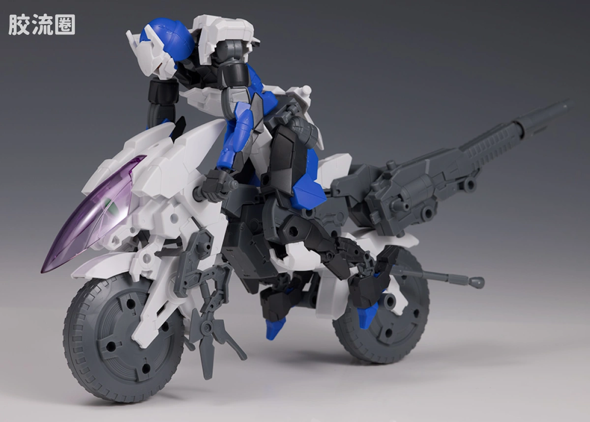 30MM 1/144 Extended Armament Vehicle EV-09 Exa Vehicle(加农机车ver.) - 图片